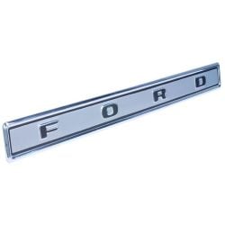 Tailgate Finish Panel Ford Tooling Aluminum With Black Lettering/Border Styleside Bed F-100 1973-1979