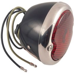 Taillight Housing Driver Side Black Painted F-100 1948-1952