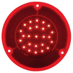 CJ Classic Trucks LED Taillight Lens Red For Stepside Bed Chevrolet C10 1967-1972