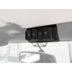 TRIGGER Overhead Mounting Bracket 4 Plus Wireless Accessory Remote Jeep Wrangler JK 2007-2018