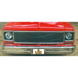 T-REX Grilles Chevy/GMC PU Grille Insert 73-80 Chevrolet Chevy/GMC PU Aluminum Polished Billet