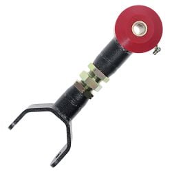 BMR Rear Upper Control Arm Adjustable With Polyurethane Bushings Black Hammertone Mustang 2011-2014