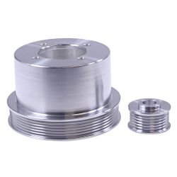BBK Underdrive Pulleys Aluminum Mustang 3.8L V6 1994-1998