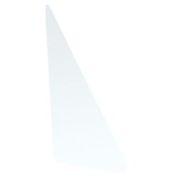 Vent Window Glass Clear Without Hole Chevrolet C10 1967
