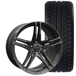 Carroll Shelby Wheel Company CS-14 Wheel And Tire Package 20