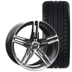 Carroll Shelby Wheel Company CS-14 Wheel And Tire Package 20