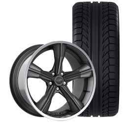 Carroll Shelby Wheel Company CS-11 Wheel And Tire Bundle 20