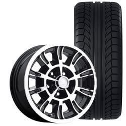 Legendary Wheel Co. Shelby GT6 10-Spoke Alloy Wheel And Tire Package 15