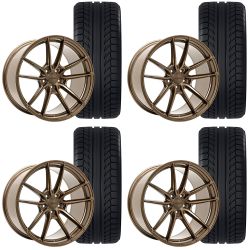 Velgen Wheels Lightweight Series VF5 Wheel And Tire Package 20