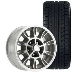 Legendary Wheel Co. Shelby GT6 10-Spoke Alloy Wheel And Tire Package 15