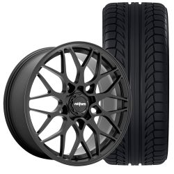 Rotiform SGN Wheel And Tire Package 19”X8.5” Matte Black Focus ST 2013-2018/ Focus RS 2016-2018