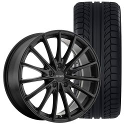 Petrol Wheels P3A Wheel And Tire Package 19”X8” Matte Black Focus ST 2013-2018/ RS 2016-2018