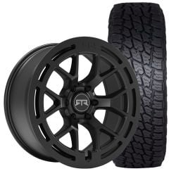 RTR Tech 6 Wheel/ Tire Package 17