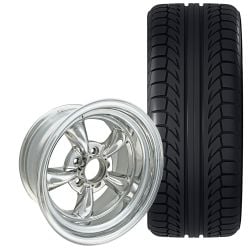 American Racing Torq-Thrust II Wheel And Tire Package 15