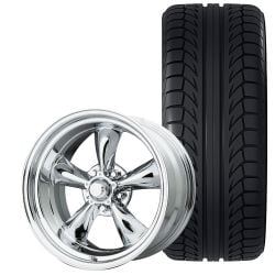 American Racing Torque Thrust II Wheel And Tire Package 17