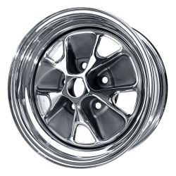 Scott Drake 14"X6" Styled Steel Single Wheel Mustang 65-67