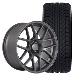 RTX Envy Wheel And Tire Package 18” X 8” Matte Gunmetal Focus ST 2013-2018/ Focus RS 2016-2018