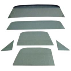Glass Kit 8-Piece Tinted With Tinted And Shaded Windshield Crew Cab F-100 1967-1972