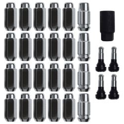 Gorilla Locking Lug Nut Kit Chrome Bronco 1966-1977