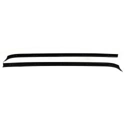 Precision Parts Outer Beltline Weatherstrip Molding Set Chevy C10 73-87 w/ Black Bead