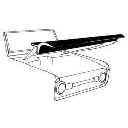 Hood To Cowl Seal Kit Bronco 1966-1977