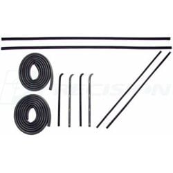 Precision Parts Door Weatherstrip Kit With Metal-Framed Door Glass Chevrolet C10 1960-1963