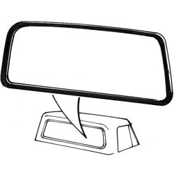 Rear Window Weatherstrip Without Groove For Chrome Trim F-100/F-250/F-350 67-72