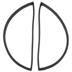 Precision Parts Door Vent Glass Weatherstrip Rear Pair Chevrolet C10 1973-1987