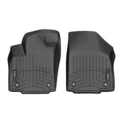 WeatherTech Floor Liner Pair Front Black Regular Cab W/Carpet/Bench Seat F-150 15-26