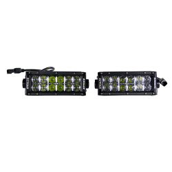 ZROADZ Front Bumper LED Fog Light Mounting Kit With Two 6" LED Light Bars F-150 Raptor 2010-2014