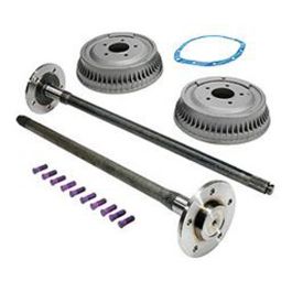 Pair Of 5-Lug Rear Axle Shafts For 1965-1969 Chevy/GM 12-Bolt Truck - Conversion Kit