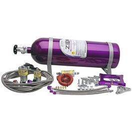 82237 Mustang ZEX Nitrous System With 15 Lb. Bottle Square Flange