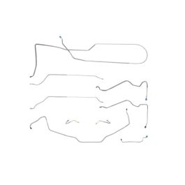 Front Brake Line Routing 72 F100 Manual Disc Brake Line Kit 2WD Shortbed F-100 1972