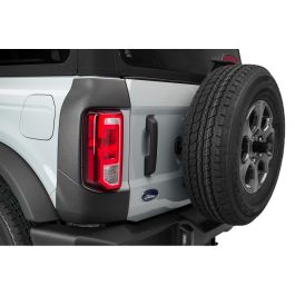 Bushwacker Rear Corner Guards Trail Armor Black Bronco 21-26