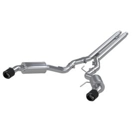 MBRP Active Cat-Back Exhaust 2018–2023 Ford Mustang GT 5.0 (carbon fiber tips)