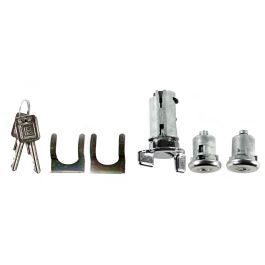 #106 Ignition Cylinder/Door Lock Kit w/Square Keys C10 '73-78