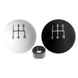 thumbnail interactive-video image 1 of UPR Products Black Delrin Shift Knob 5 Speed For Mustang 1979-2004 1 of 6