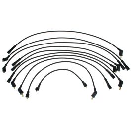 Pertronix 708105 Mustang Spark Plug Wire 7mm Black Set 1965-1971