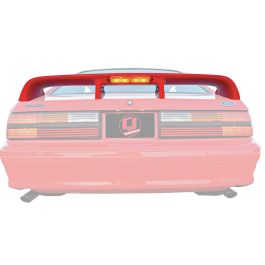 CERVINI211 Mustang Cervini Spoiler Rear Cobra Style Unpainted Coupe ...
