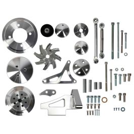 March Performance 30135 Mustang P/B Kit Rev WP/Alt/AC 289/302