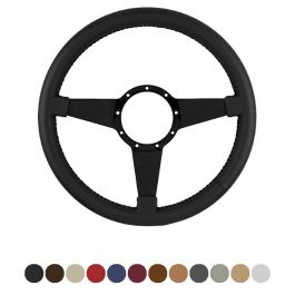 Lokar Lecarra Mark 4 14” Leather Steering Wheel W/Spokes