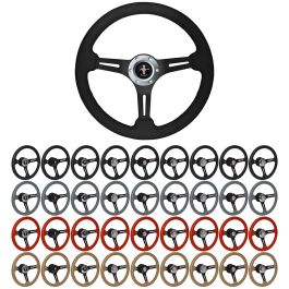 VSW Steering Wheel Kit Mustang 67-73 Leather 14” W/ HB
