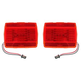 Tail Light Assemblies LED Pair Mustang 1965-1966