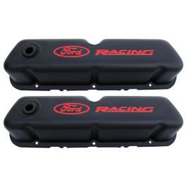 Powered by Ford Aluminum Valve Covers Small Block Ford 289, 302, 347