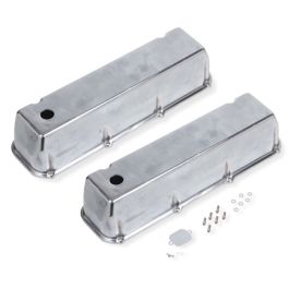 Mr. Gasket 6873G Valve Cover Tall Polished Aluminum Pair 429/460