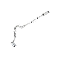 Borla Cat-Back Exhaust System ATAK Stainless Steel 3" To Dual 2-1/4" Side Exit With 4" Tips 145" Wheelbase F-150 2015-2020