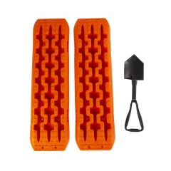 Rugged Ridge Traction Recovery Kit With Traction Boards And Tri-Fold Shovel