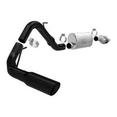 MagnaFlow Cat-Back Exhaust System MF Series 3" Single Side Exit With 4" Black Tip Black 3.5L EcoBoost F-150 2011-2014