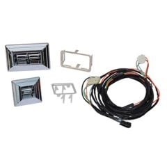 Power Window Kit With Chrome Door Switches Chevrolet C10 1960-1963