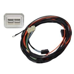 Power Window Kit With Nostalgic Center Console Switches Chevrolet C10 1960-1963